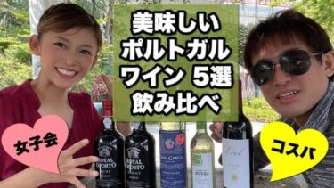 3,000円以下で美味しいポルトガルワイン5選飲み比べ